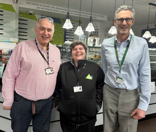 CEO of Cheshire East Council Visits YMCA Crewe