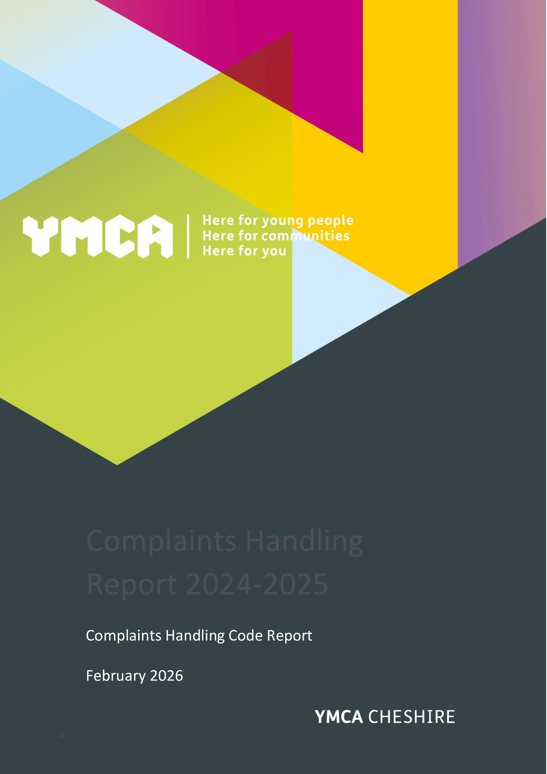 Complaints Handling Report