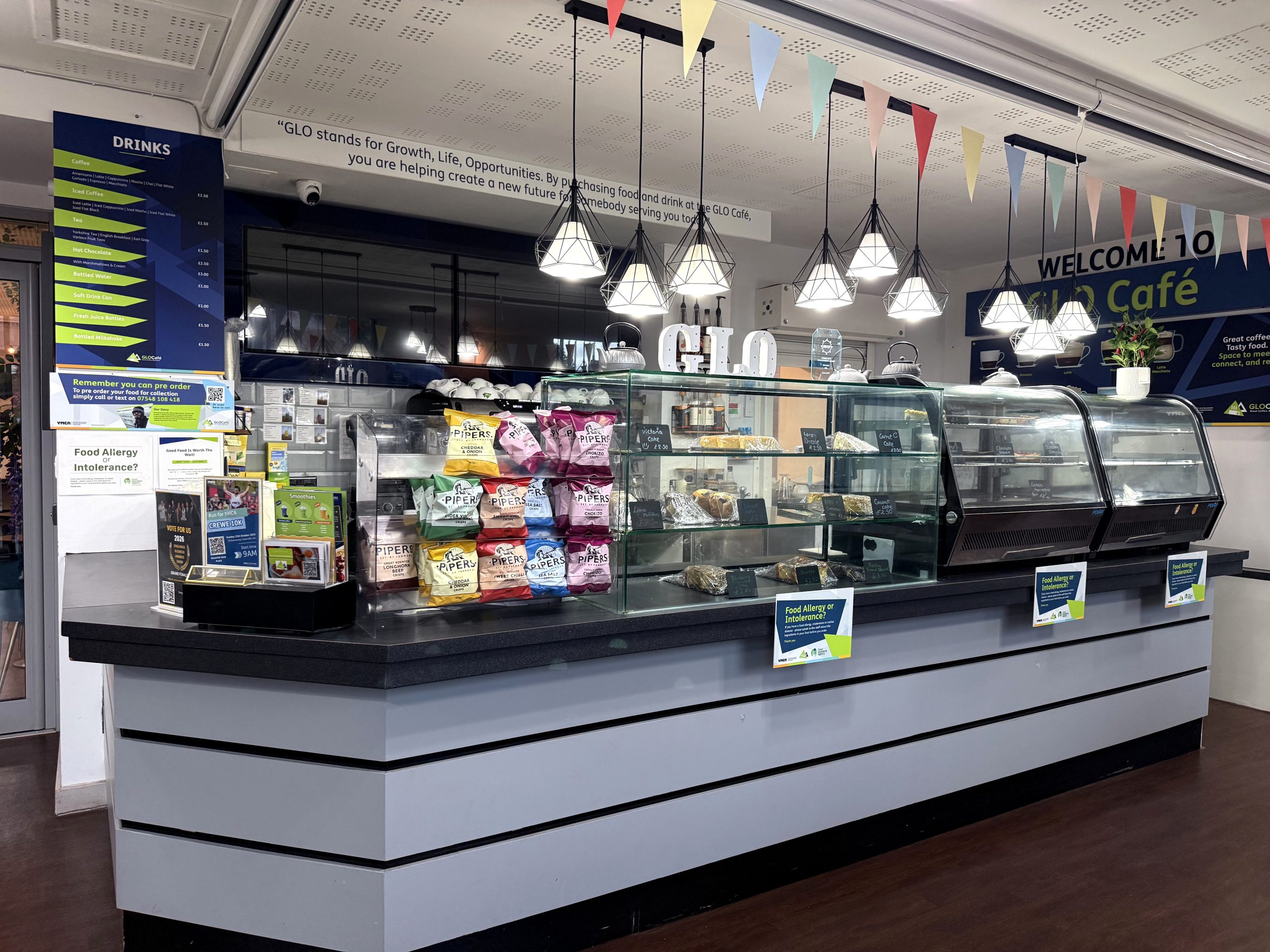 GLO Café Crewe – Great Food. Great Drinks. Greater Purpose.